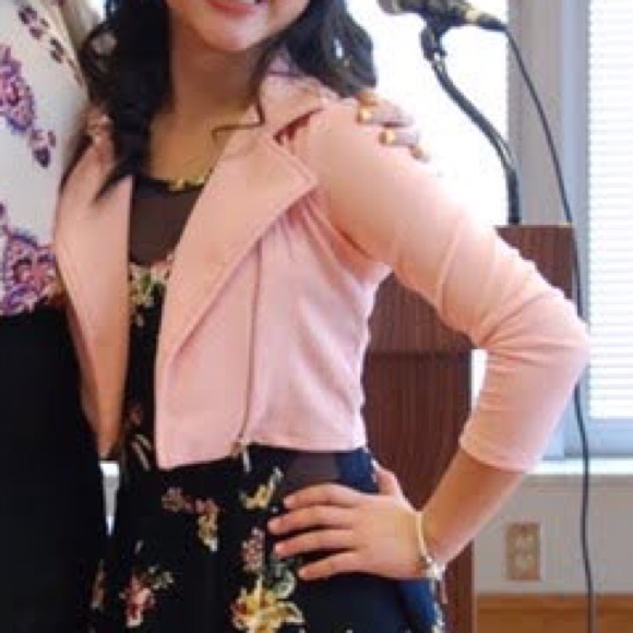 Cropped pink jacket - Picture 6 of 6